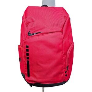 Nike Hoops Elite Basketball Backpack University Red Black Size 32L - Excellent